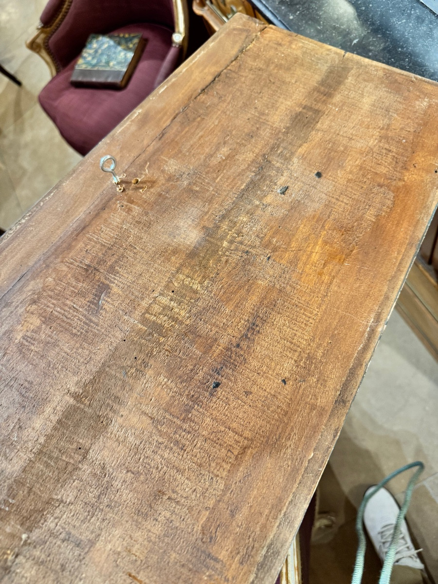 Deux panneaux peints (ou portes de meuble) – Italie du Nord, fin XVIIIe siècle / tout début XIX-photo-4