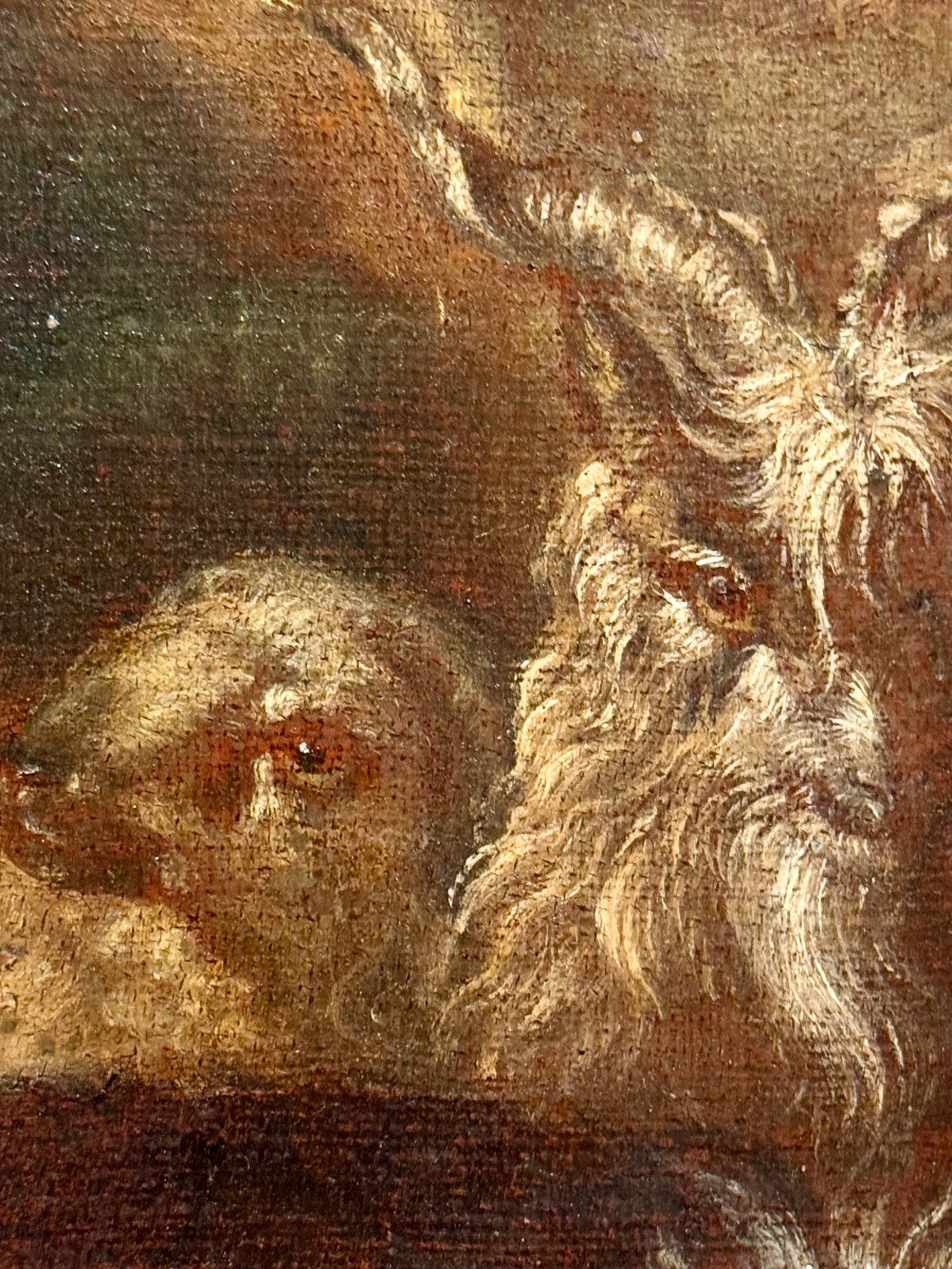 Painting Depicting A Pastoral Scene – 17th Century-photo-5