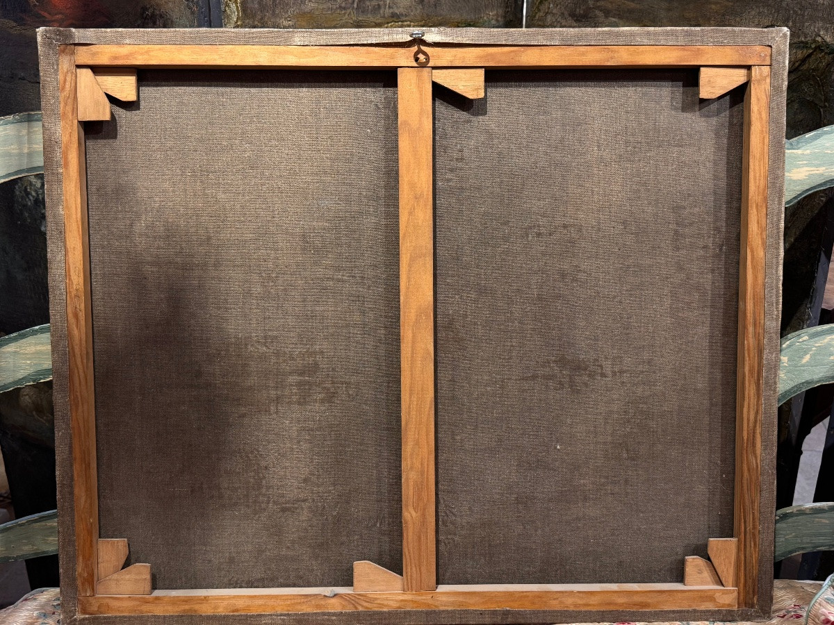 Painting Depicting A Pastoral Scene – 17th Century-photo-7