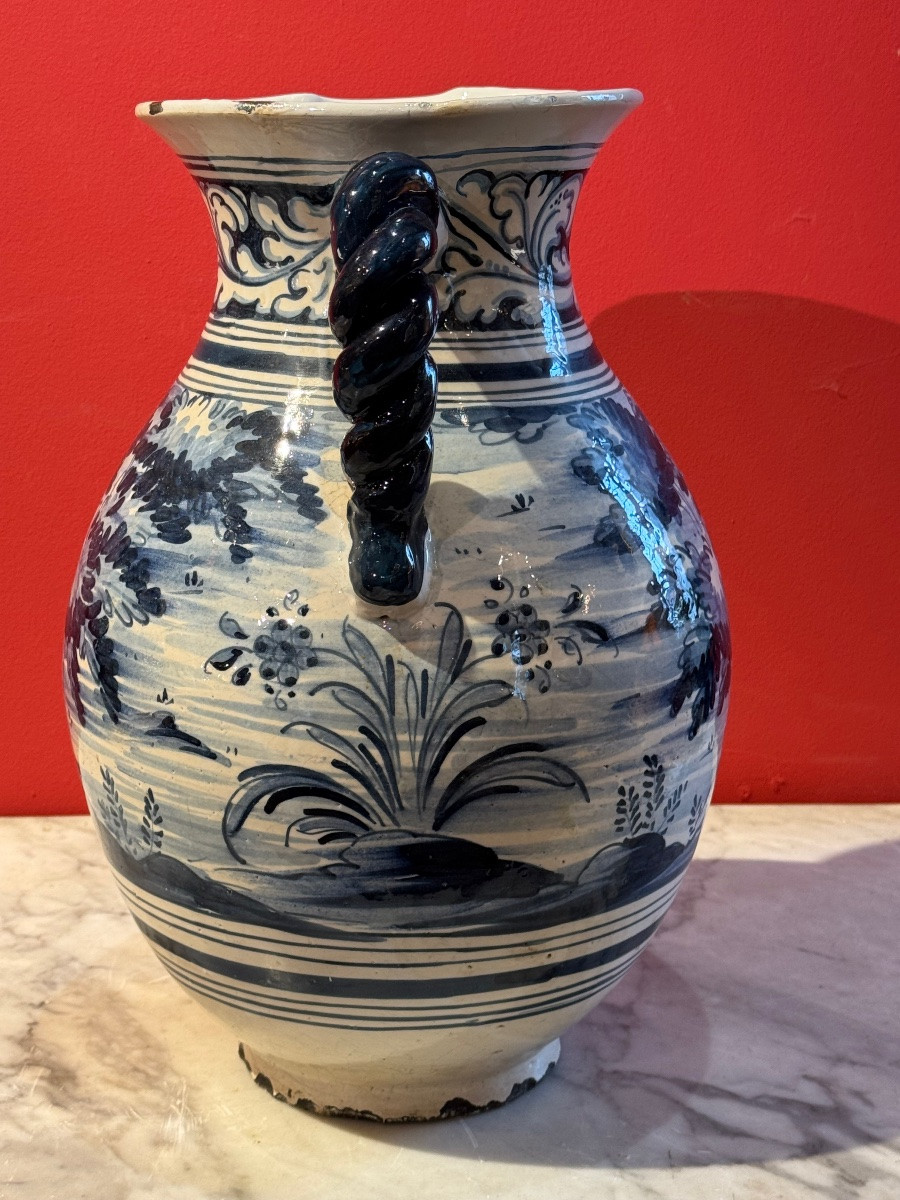 17th Century Spanish Earthenware Jug -photo-4