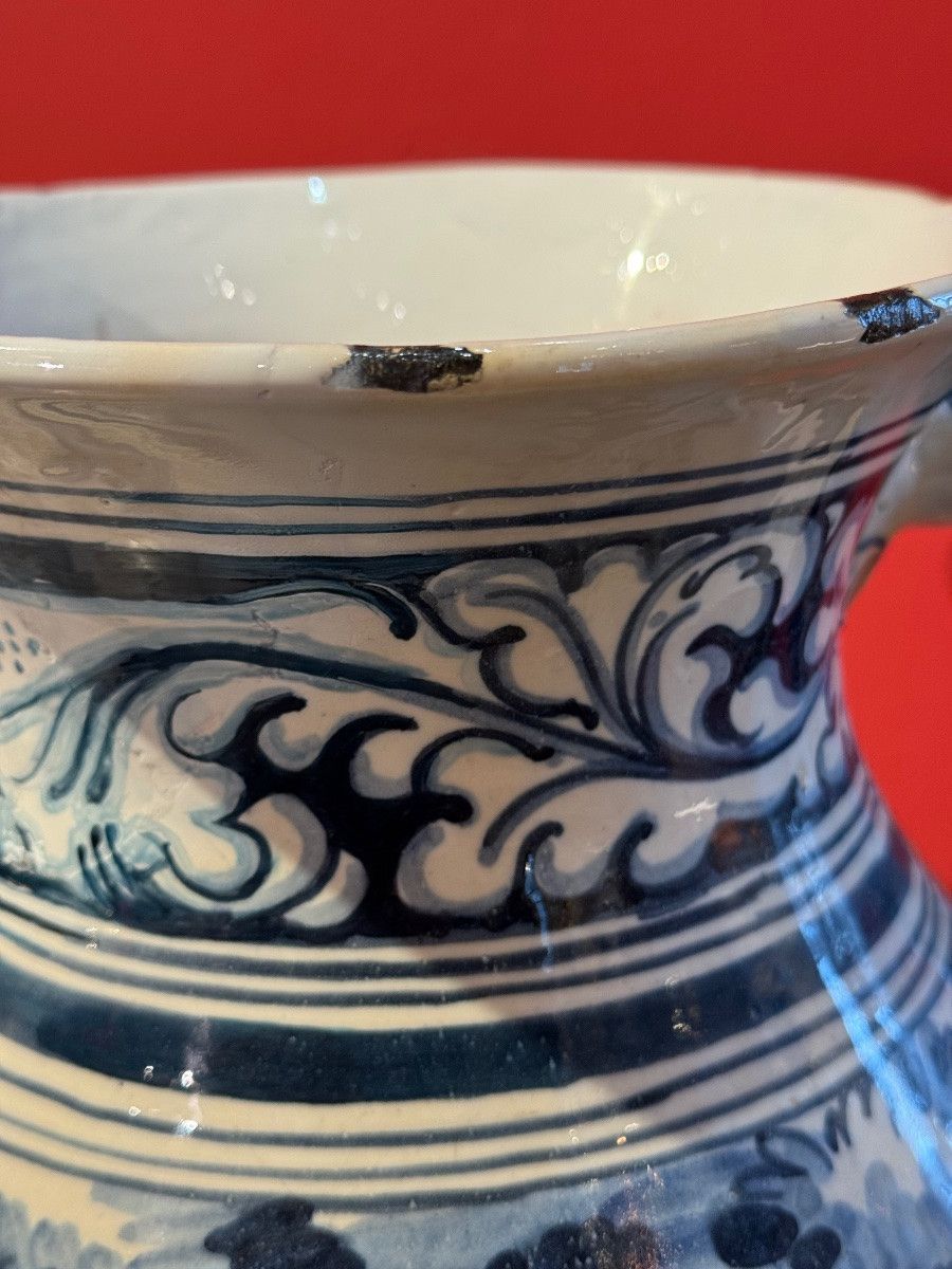 17th Century Spanish Earthenware Jug -photo-4