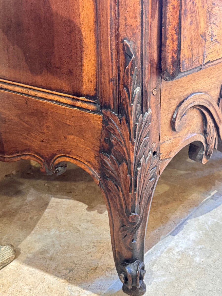 Provençal Wardrobe, Known As The Nîmes Wardrobe, With A Gendarme's Hat – 19th Century-photo-4