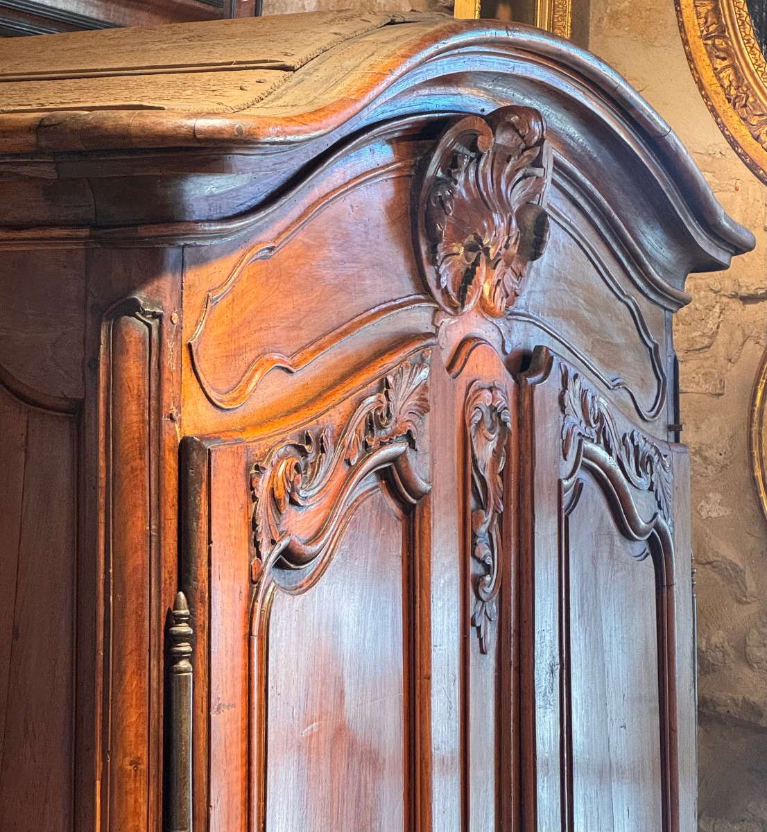 Provençal Wardrobe, Known As The Nîmes Wardrobe, With A Gendarme's Hat – 19th Century-photo-7