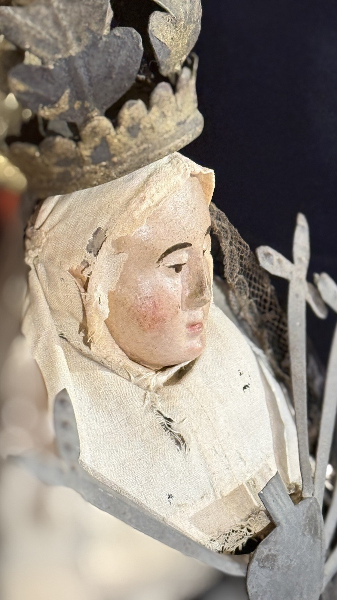 Notre-Dame des Sept Douleurs – Sculpture de dévotion, fin XVIIIe – début XIXe siècle-photo-2