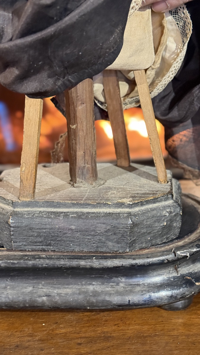 Notre-Dame des Sept Douleurs – Sculpture de dévotion, fin XVIIIe – début XIXe siècle-photo-2