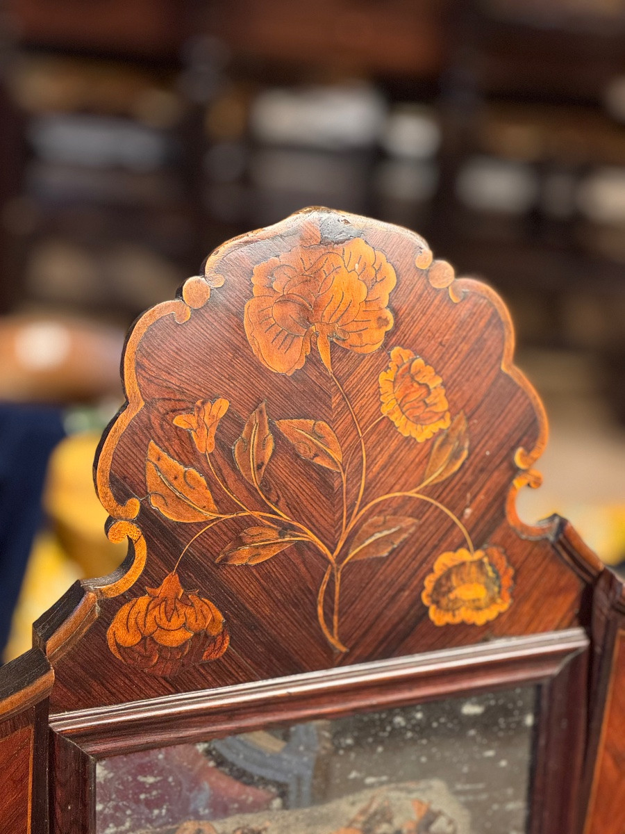 Psyche In Marquetry, Late 18th - Early 19th Century-photo-3