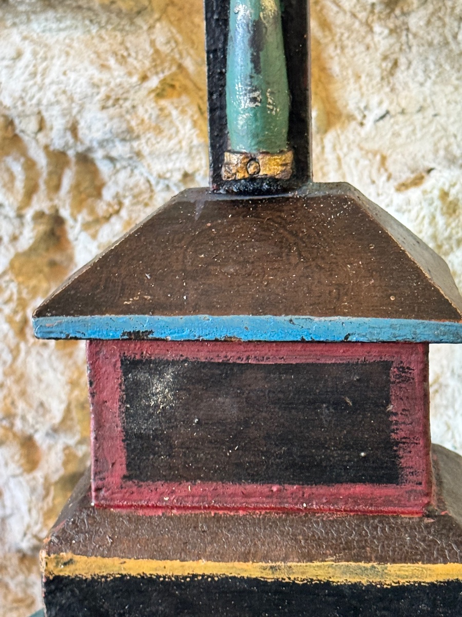  croix de marinier du Rhône aux Instruments de la Passion – Art populaire provençal, XIX s-photo-2