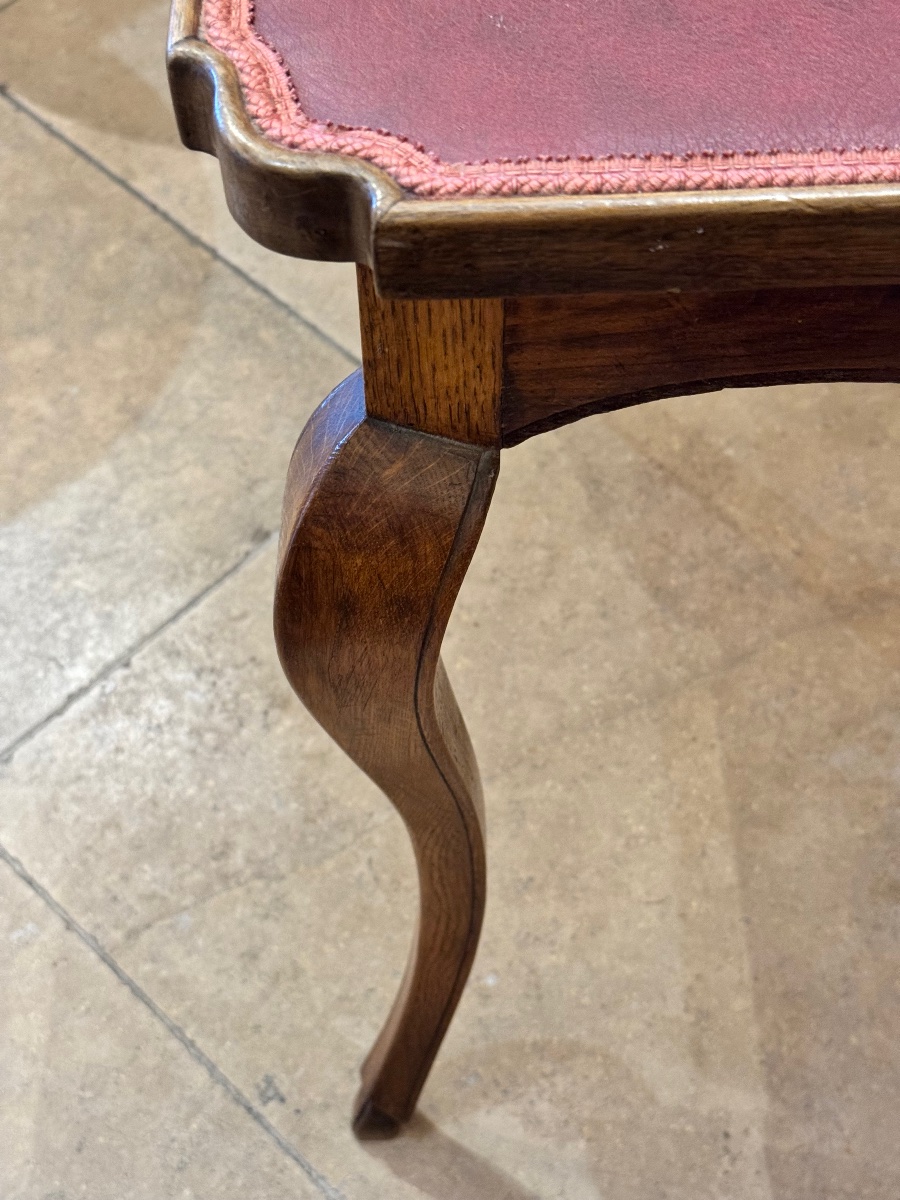 Table à jeux en noyer, style Louis XV, XVIIIe siècle-photo-5