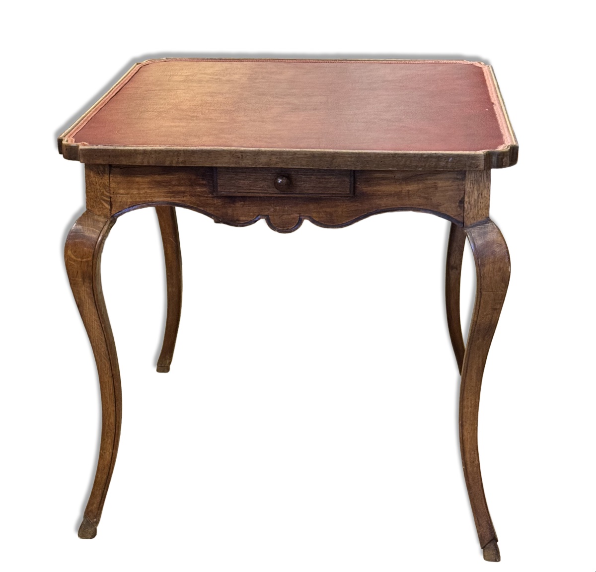 Table à jeux en noyer, style Louis XV, XVIIIe siècle