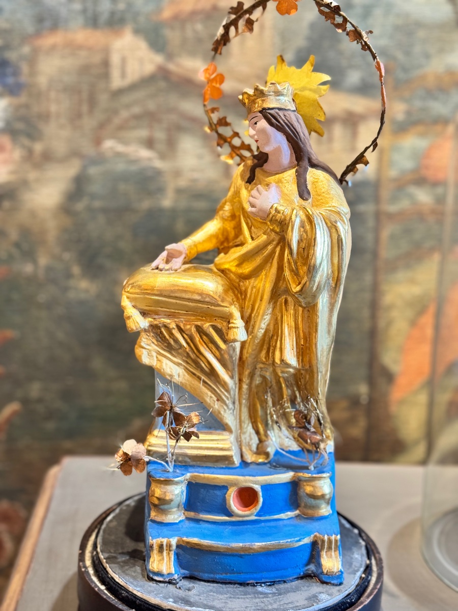 Santibelli From Saint Louis Under A Glass Dome – Provence, 19th Century-photo-2