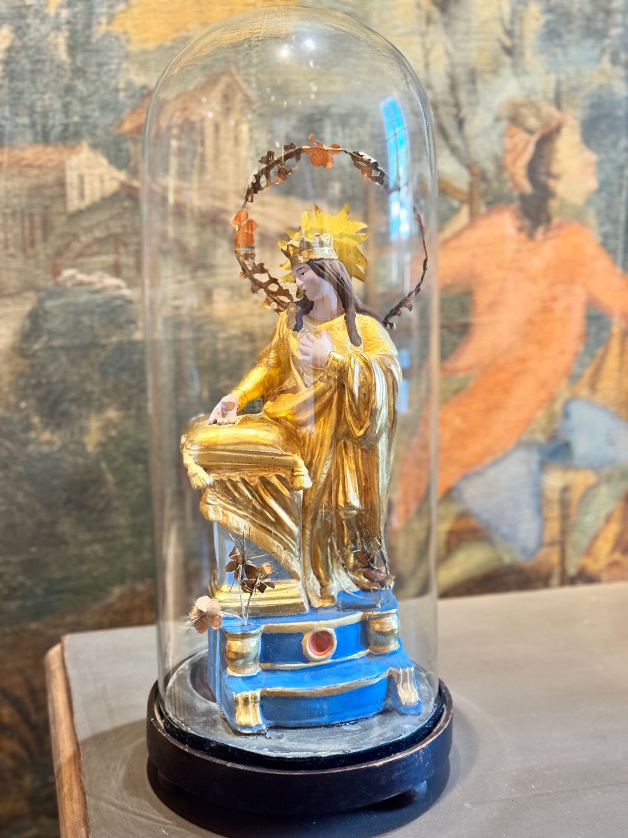 Santibelli From Saint Louis Under A Glass Dome – Provence, 19th Century-photo-4