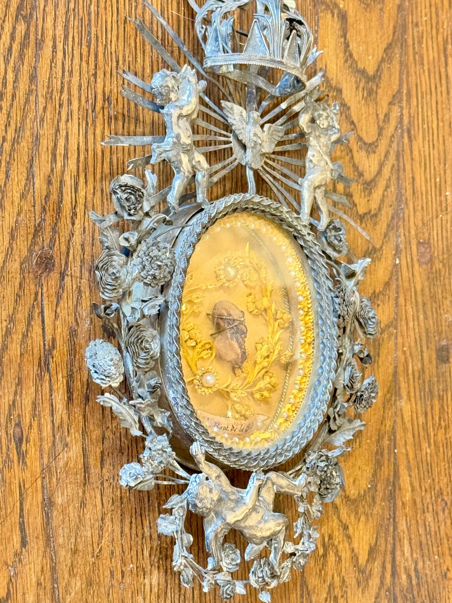 Reliquary Of Saint John Baptist De La Salle – 19th Century-photo-5