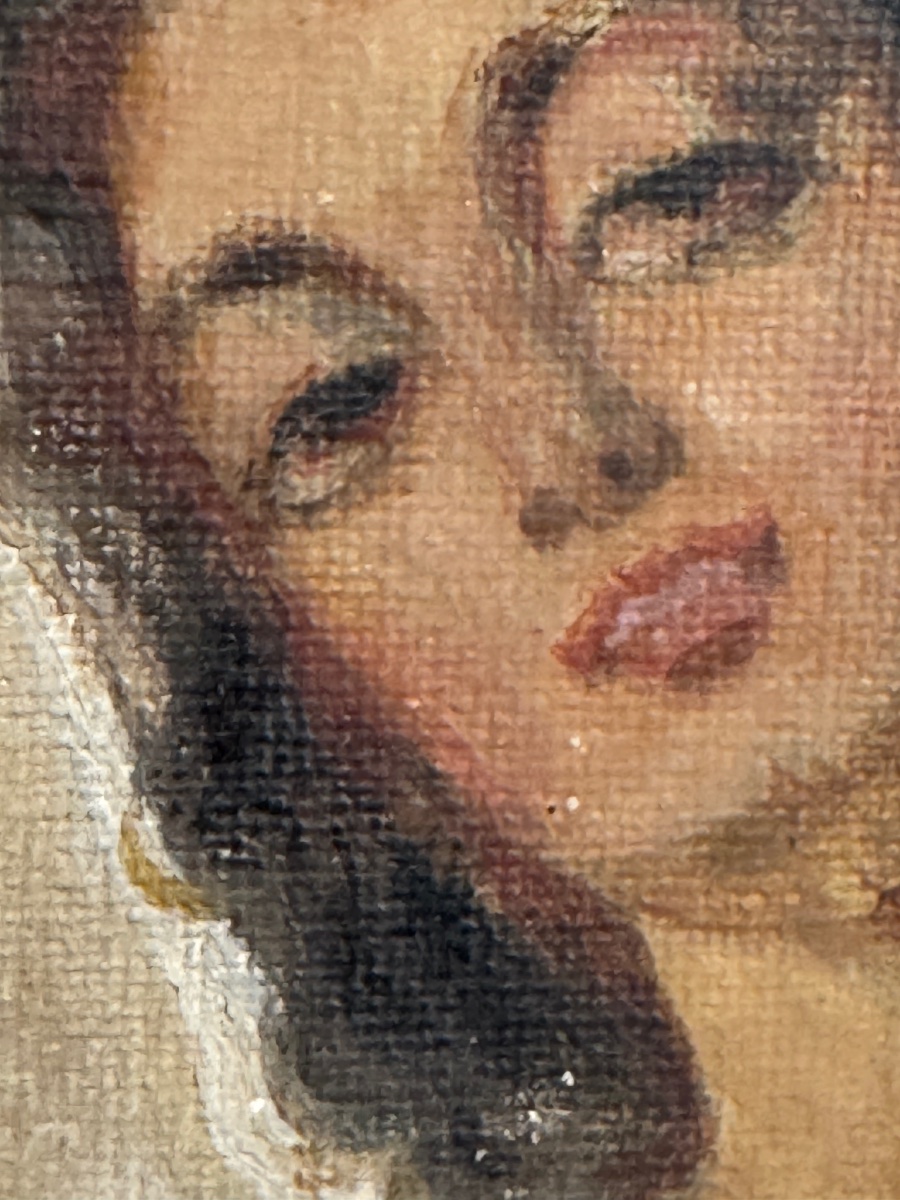 Jeune Napolitaine, XIXe siècle Attribué à Pierre Vignal (1855-1925) -photo-2
