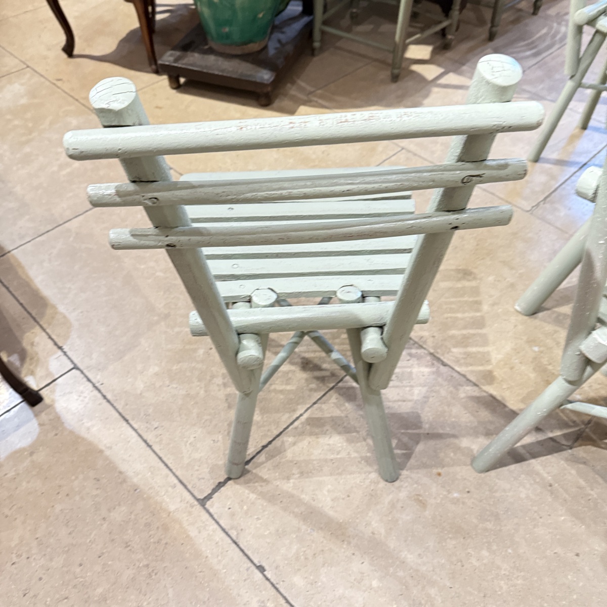 Early 20th-century Thonet Garden Set—4 Chairs, 2 Armchairs, And A Table-photo-2