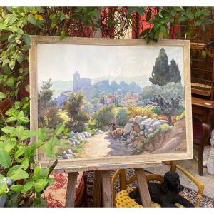Provençal Watercolor By A. Vincent