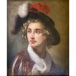 Portrait révolutionnaire du duc de La Rochefoucauld par pierre Narcisse guerin