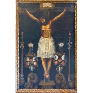 Christ de Cuzco « Señor de los Temblores » – École Cusquénienne – XVIIIe siècle