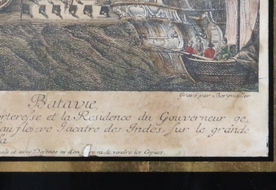Dutch Colonial Print Batavia Voc Dutch East-indies Vereenigde Oostindische Compagnie Antique-photo-2