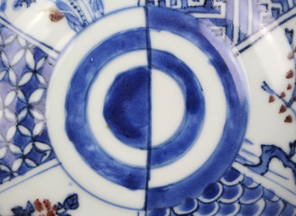 Chinese Porcelain Dish Ming Dynasty Ko-sometsuke Underglaze Copper-red Tianqi Chongzhen Plate-photo-8