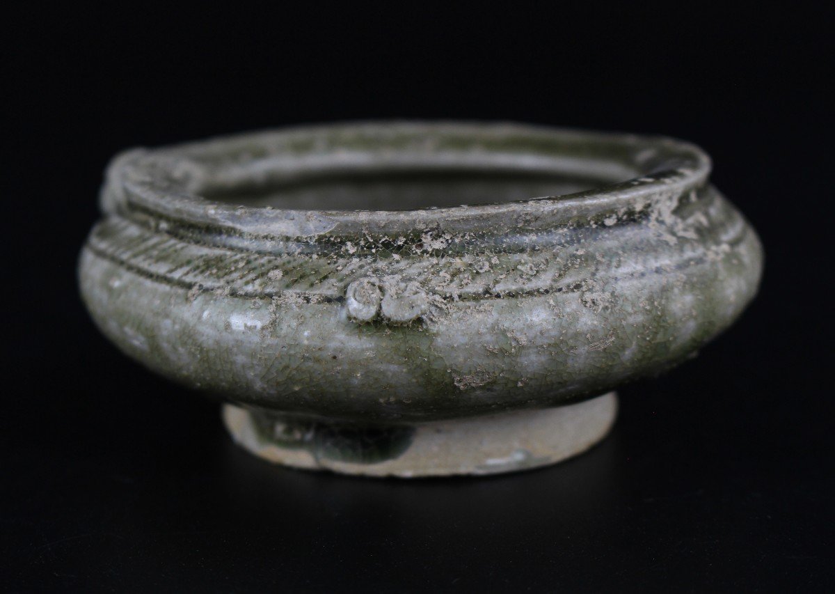 Bols Chinois Proto Porcelaine Dynastie Occidentale Zhou 1050-771 Bce Proto Céladon Céramique-photo-5