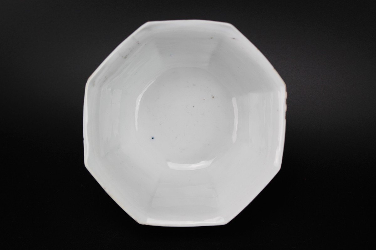 Porcelaine Chinoise Wanli / Bol De Transition Bleu Et Blanc Dynastie Ming Tianqi Antique Tasse -photo-7