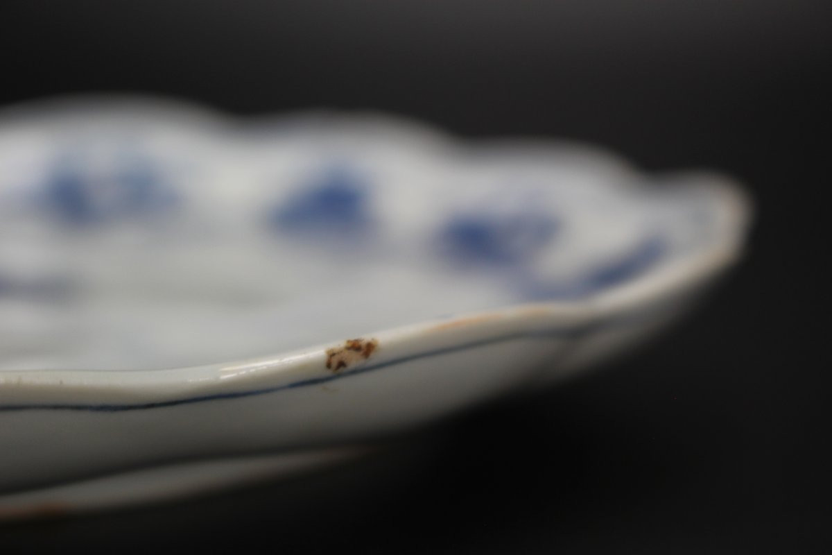 Plat Arita En Porcelaine Japonaise Bleu Et Blanc, époque Edo, Vers 1680-1720, XVIIe/xviiie S.-photo-8