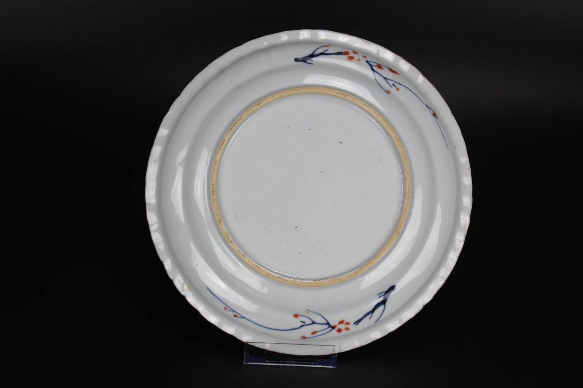 Assiettes en porcelaine chinoise Imari de Kangxi, 5x – XVIIIe siècle, dynastie Qing-photo-1