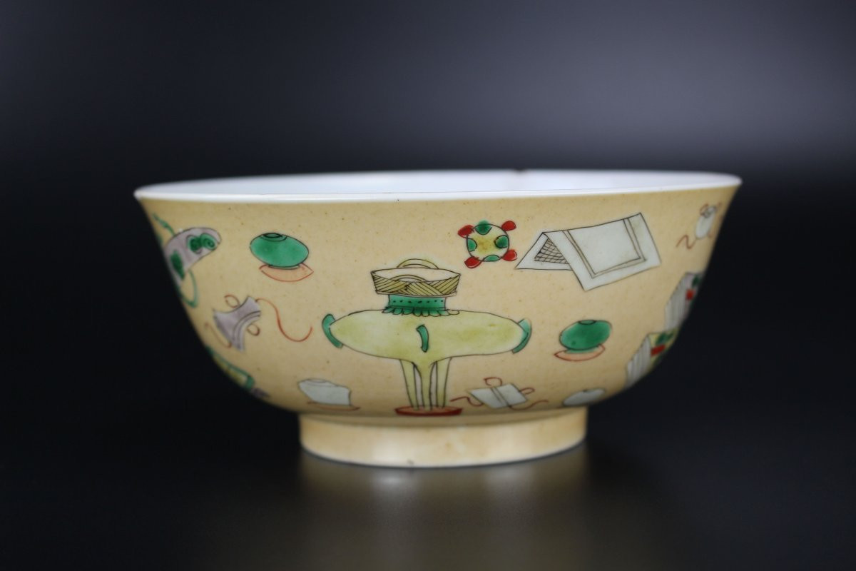 Kangxi Chinese Porcelain Famille Verte 18th Century Qing Dynasty C 1700 - 1720 Hundred Antiques-photo-1