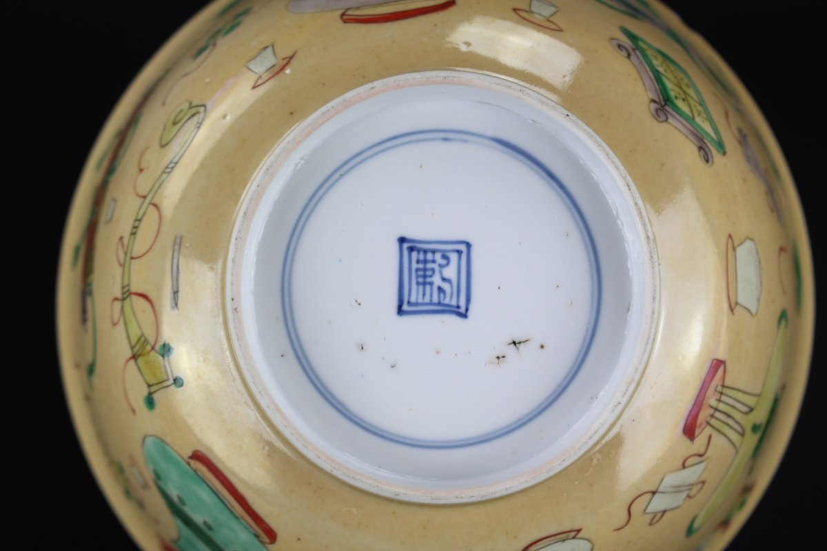 Kangxi Chinese Porcelain Famille Verte 18th Century Qing Dynasty C 1700 - 1720 Hundred Antiques-photo-4