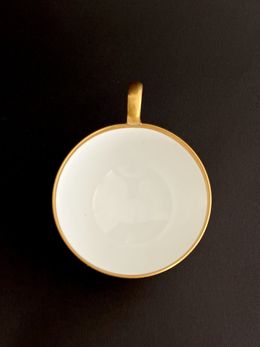Sèvres - Tea Cup From The Service Des Princes Of King Louis-philippe At The Château De Neuilly - 19th Century-photo-3