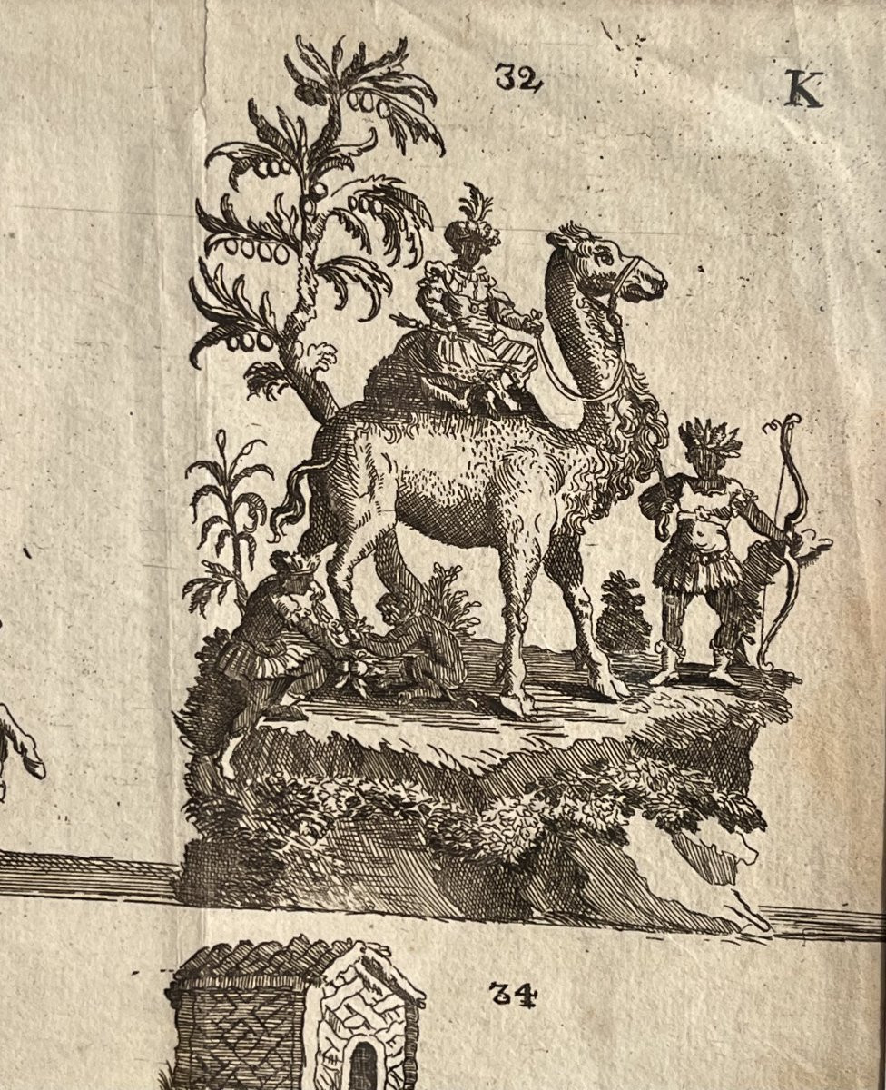 Procession pour le Jubilé de sept cens ans De Saint Macaire en 1767 - Eau Forte XVIIIe -photo-4