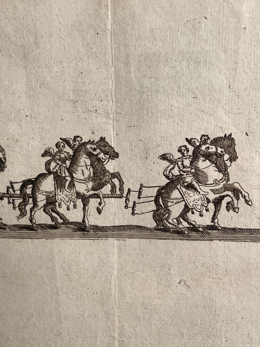 Procession pour le Jubilé de sept cens ans De Saint Macaire en 1767 - Eau Forte XVIIIe -photo-4
