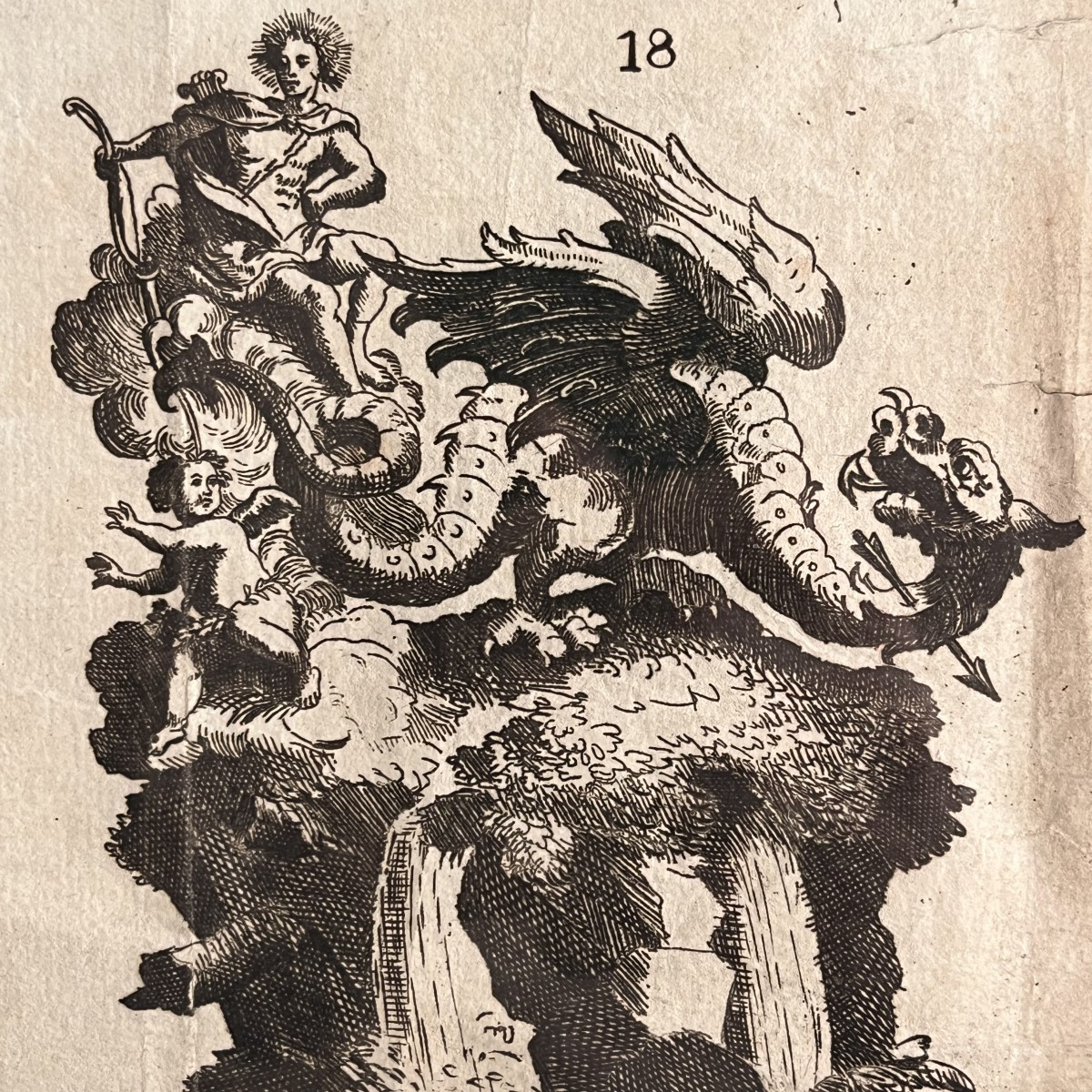 Procession pour le Jubilé de sept cens ans De Saint Macaire en 1767 - Eau Forte XVIIIe-photo-3