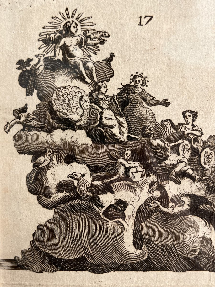 Procession pour le Jubilé de sept cens ans De Saint Macaire en 1767 - Eau Forte XVIIIe-photo-6