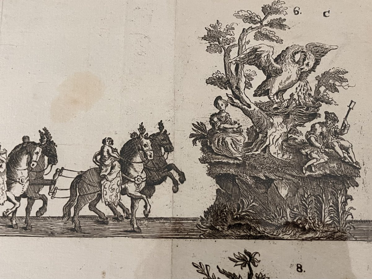Procession pour le Jubilé de sept cens ans De Saint Macaire en 1767 - Eau Forte XVIIIe-photo-3