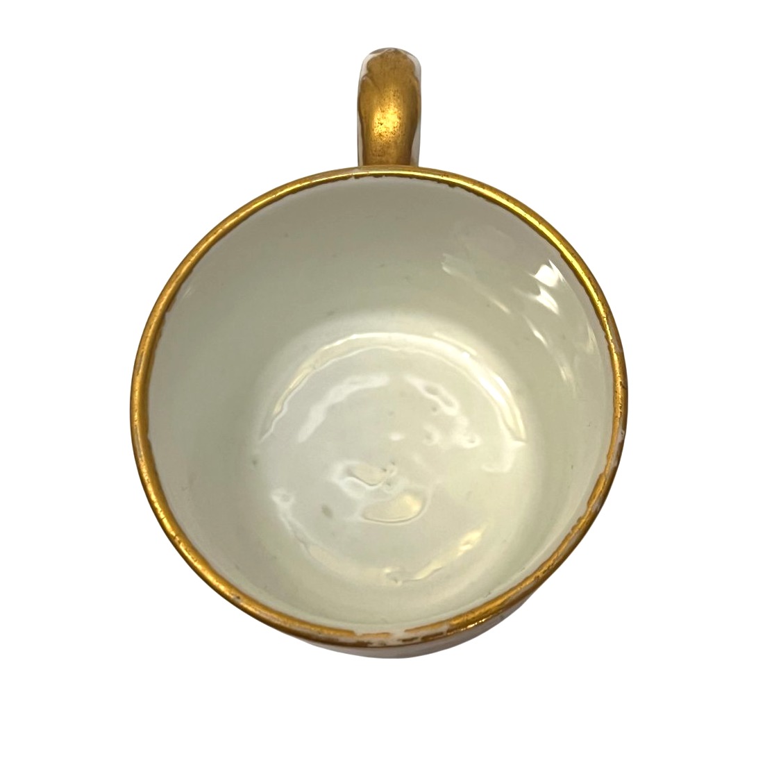 Tasse de la Manufacture Royale de Sèvres,  décor aux chinois et étoffe chinée - XVIIIe siècle-photo-4