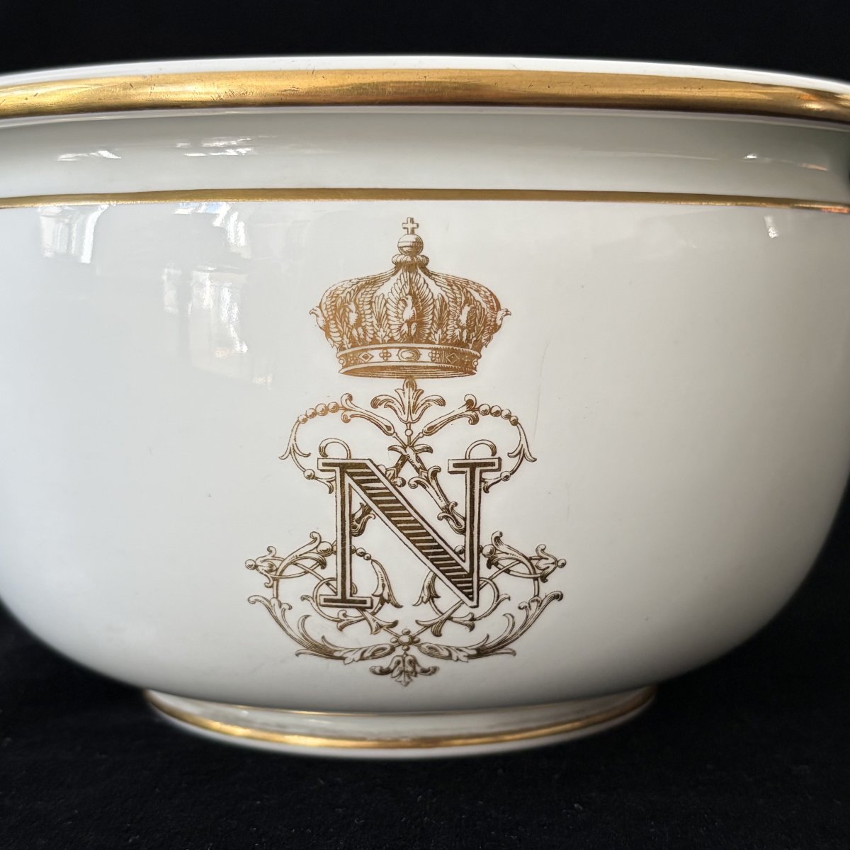 Rare Chamber Pot From Napoleon III’s Service, Made Of 19th-century Sèvres Porcelain-photo-3