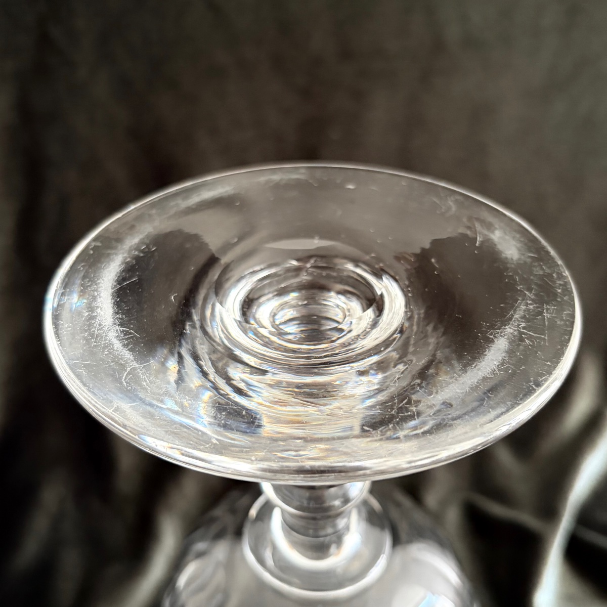 Verre à bière du roi Louis-Philippe au Château de Fontainebleau - XIXe -photo-2