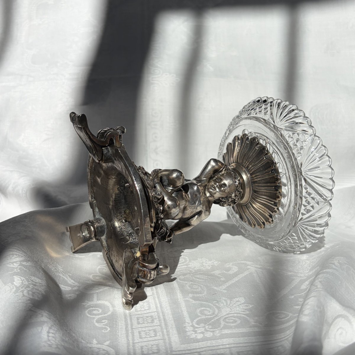 Christofle Dish From Emperor Napoleon III's Service, Engraved With The Imperial Coat Of Arms-photo-1