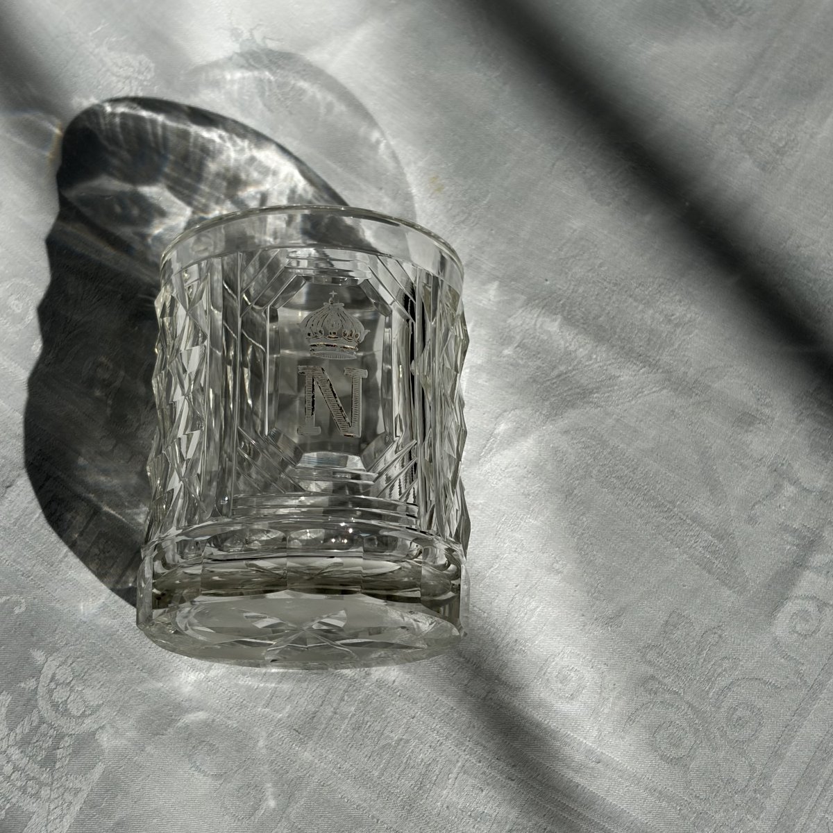 Goblet Engraved With The Numeral Of Emperor Napoleon III Beneath The Imperial Crown-photo-2