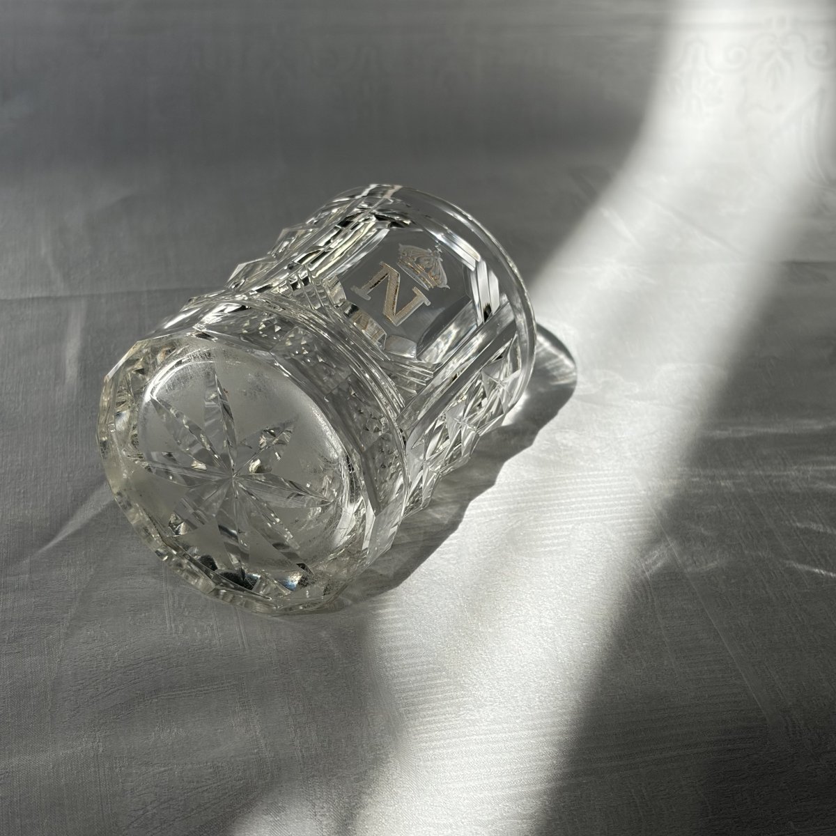 Goblet Engraved With The Numeral Of Emperor Napoleon III Beneath The Imperial Crown-photo-3