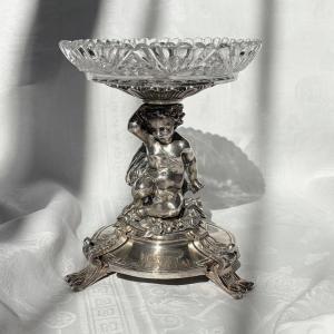 Christofle Dish From Emperor Napoleon III's Service, Engraved With The Imperial Coat Of Arms