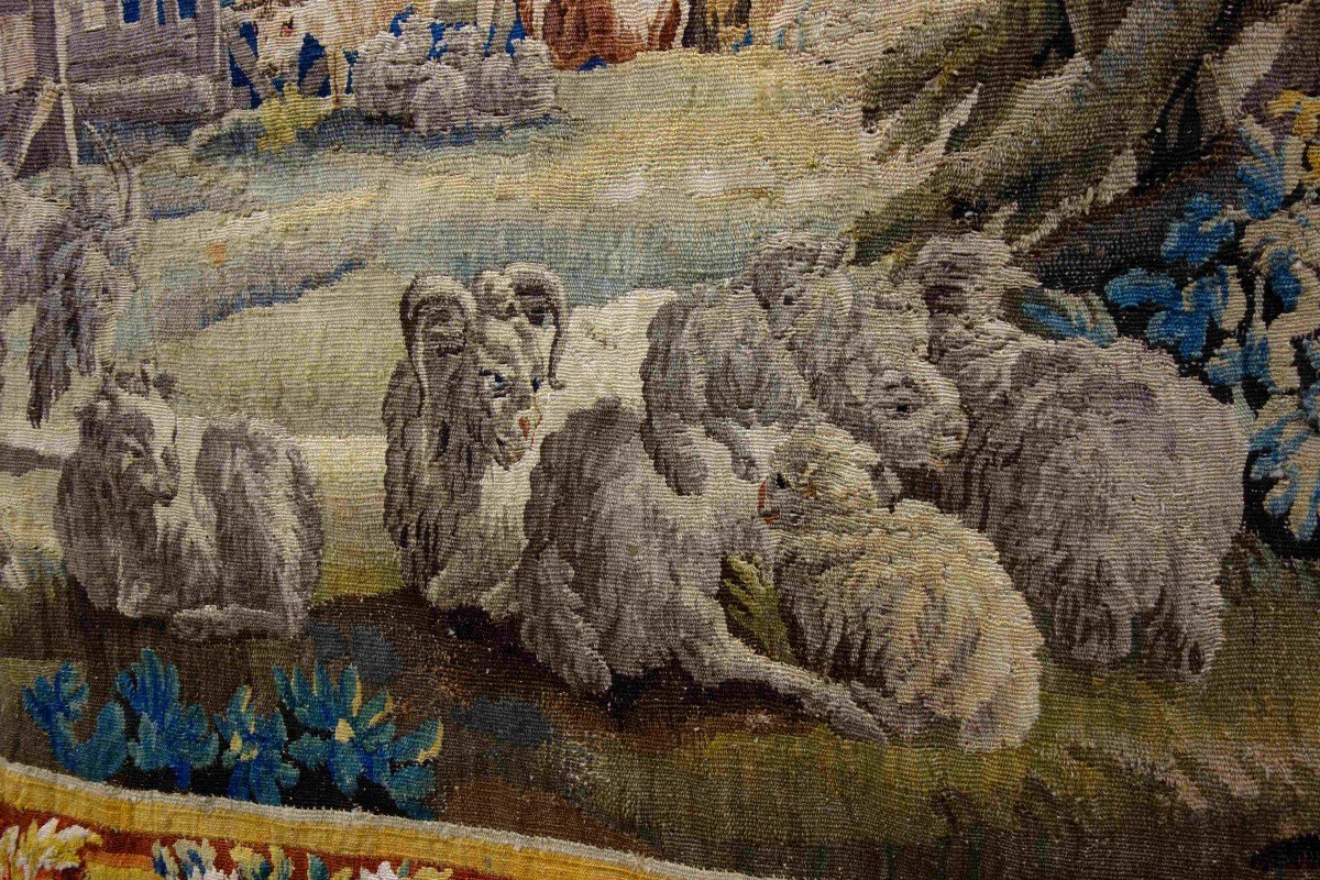Proantic Grande Tapisserie D aubusson Atelier De Jean Dumonteil Proantic Grande Tapisserie D aubusson Atelier De Jean Dumonteil
