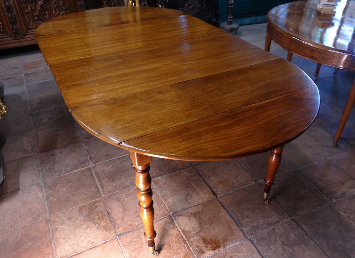 Table Louis-philippe En Acajou Blond à 6 Pieds Jacob, 210 Cm-photo-4