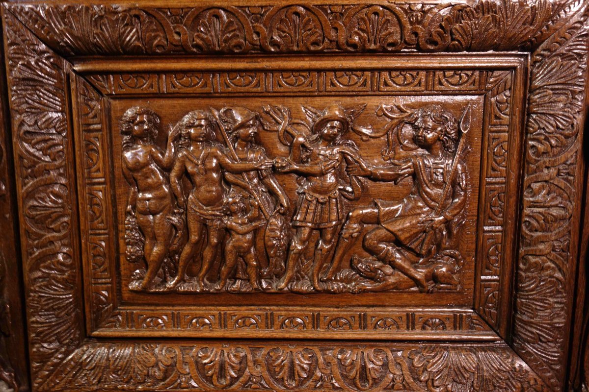 Castral Wedding Chest: The Judgment Of Paris, Late 16th Century-photo-3