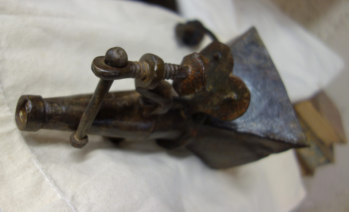 Wrought Iron Coffee Grinder-photo-1