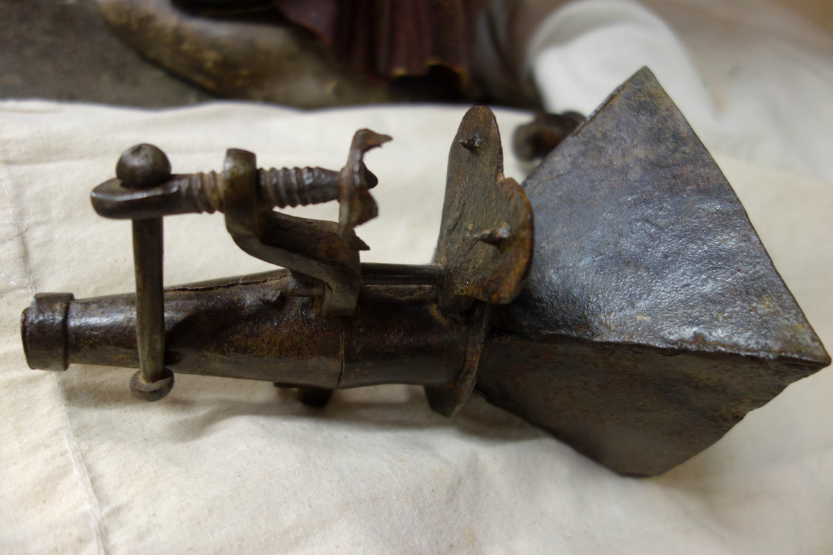 Wrought Iron Coffee Grinder