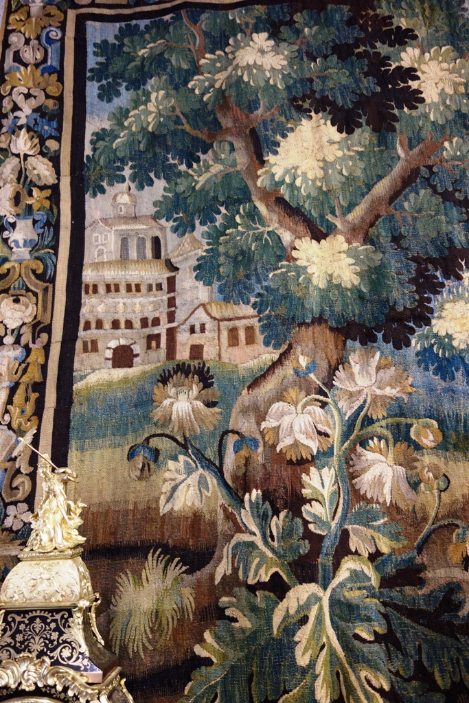 Large Aubusson Tapestry - Greenery For Waders, XVIII, 420 Cm-photo-1