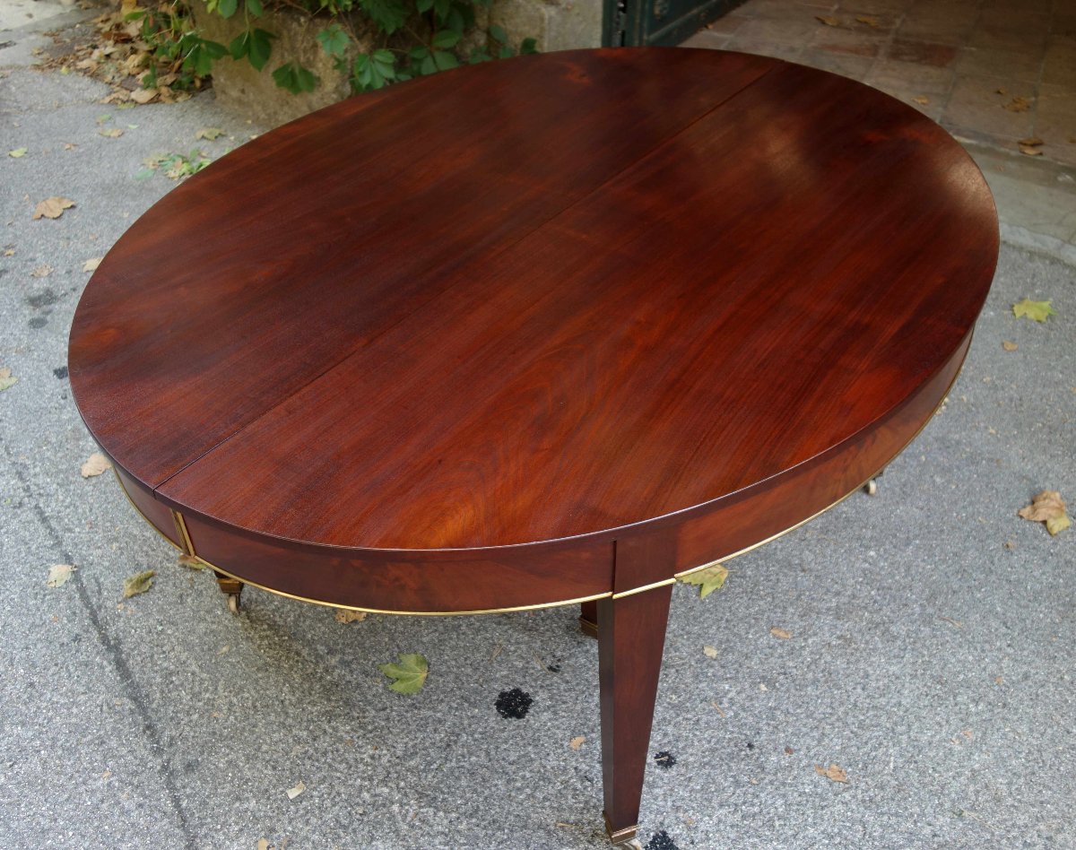 Mahogany Conference Table With A Border, 6 Meters-photo-3