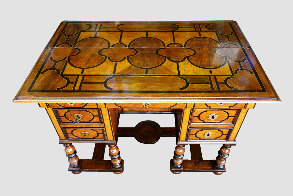 Bureau Mazarin à Dessus Brisé Dans Le Goût De Thomas Hache, XVIIe-photo-4